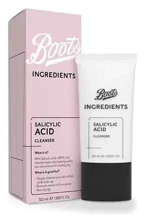 Boots Ingredients Salicylic Acid Cleanser