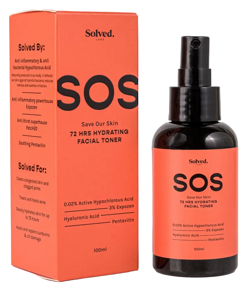 Solved Labs SOS Hypochlorous Acid Facial Toner