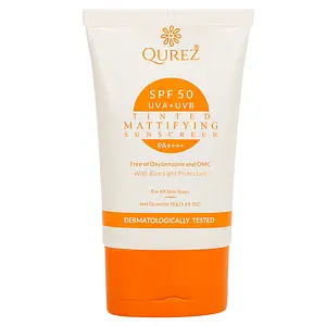Qurez Mattifying Tinted Sunscreen SPF 50 PA++++