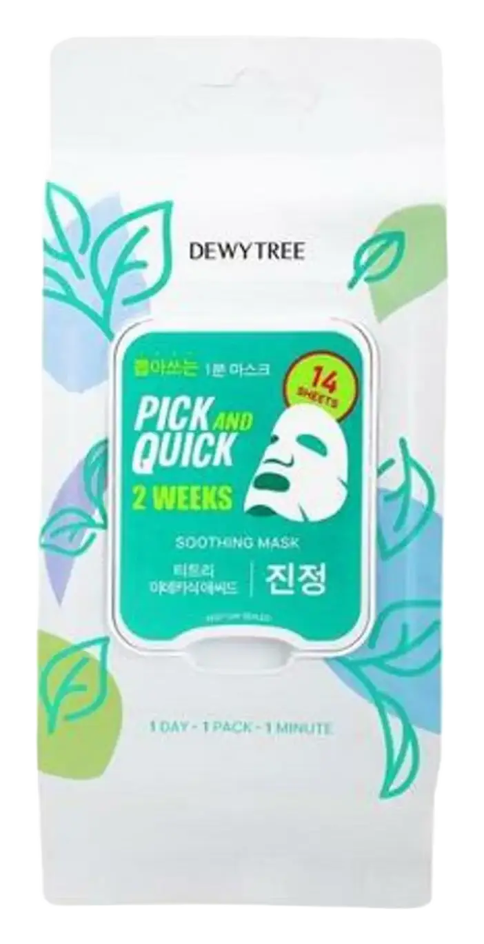 DEWYTREE Pick And Quick 2 Weeks Soothing Mask