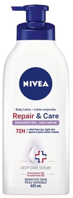 Nivea Repair & Care Fragrance-Free Body Lotion