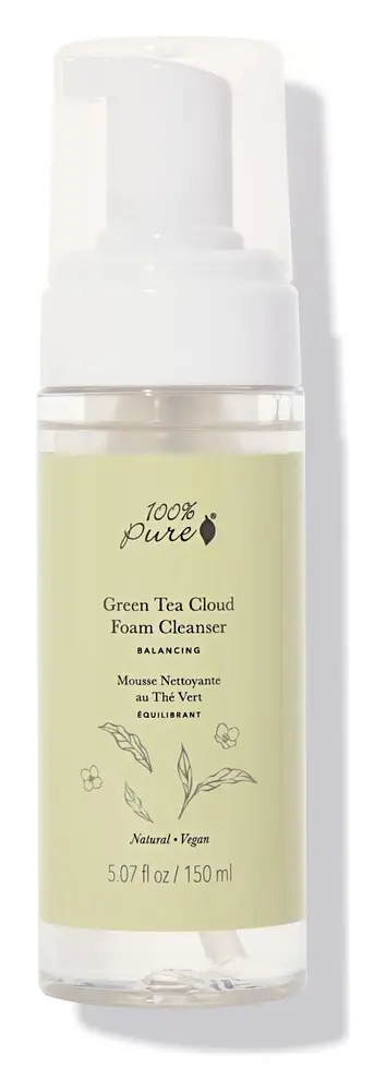 100% Pure Green Tea Cloud Foam Cleanser