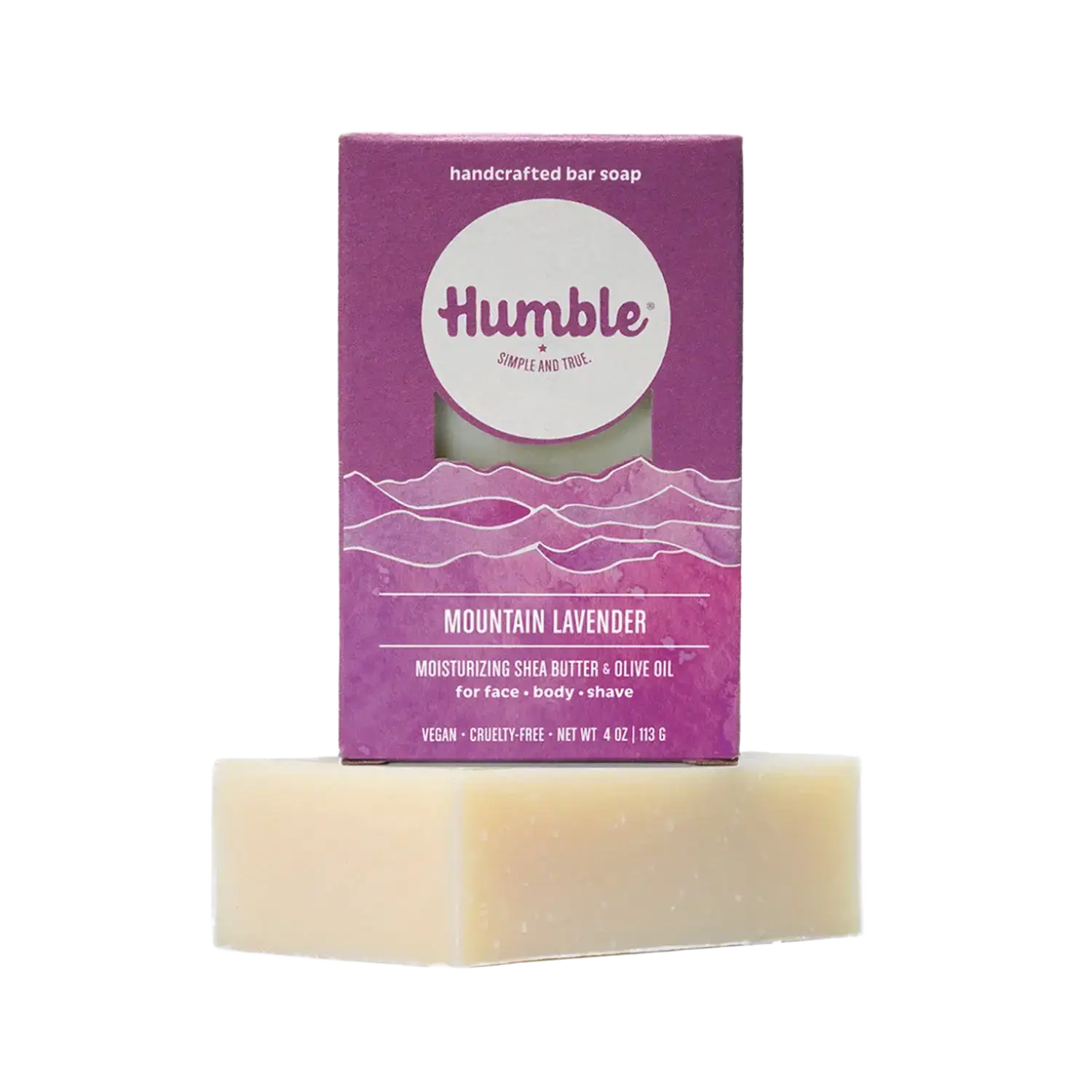 Humble Brands Handcrafted Bar Soap Mountain Lavender
