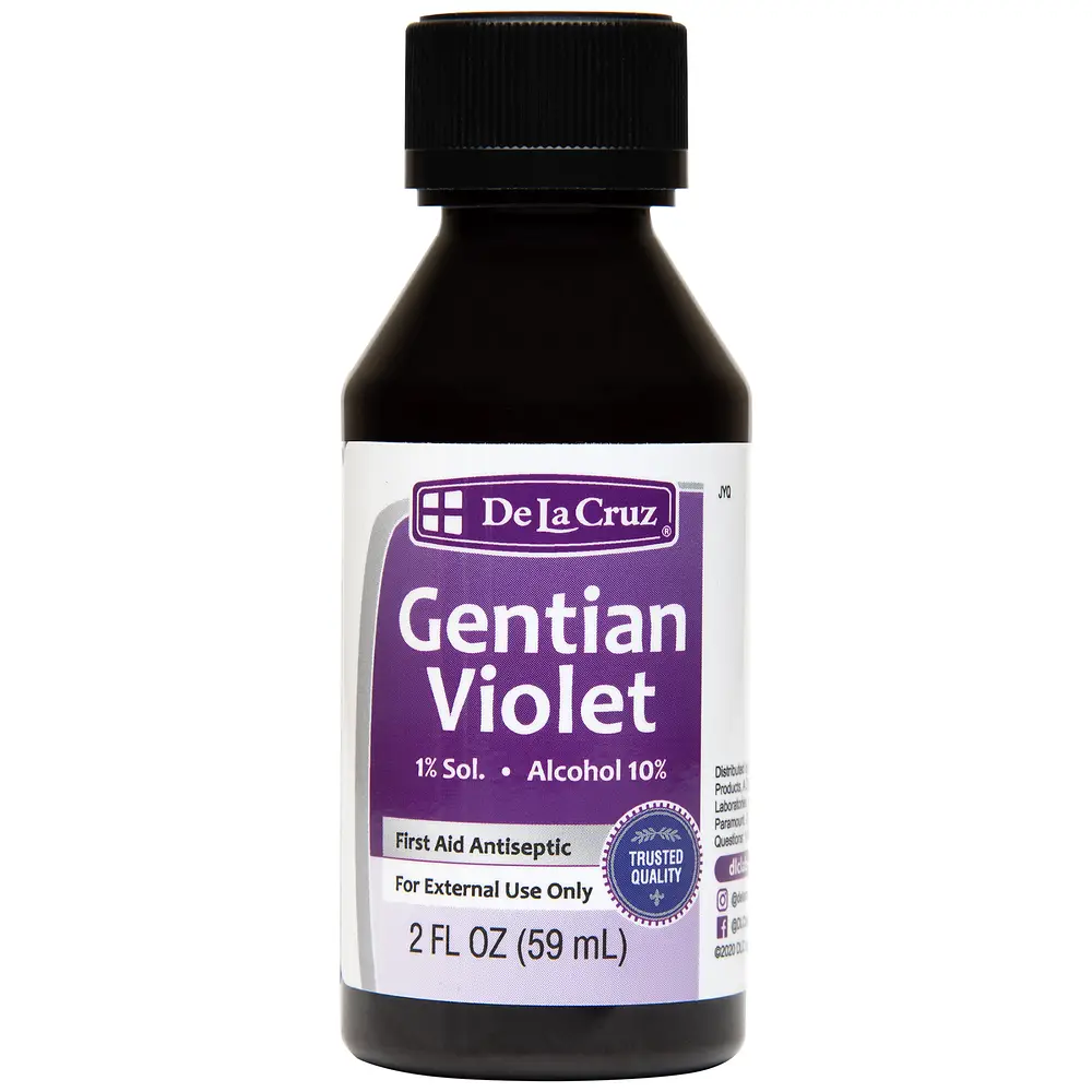 De La Cruz Gentian Violet First Aid Antiseptic