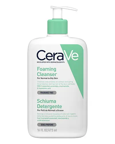 CeraVe Foaming Facial Cleanser Italy