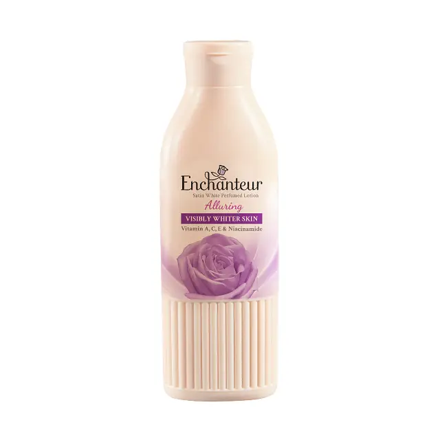 Enchanteur Satin White Perfumed Lotion Alluring