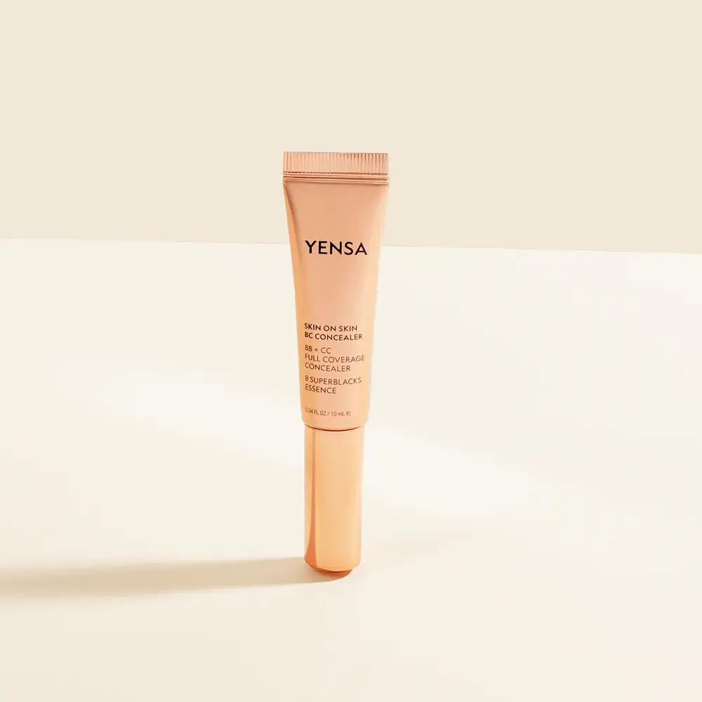 YENSA Skin On Skin BB + CC Full Coverage Hyaluronic Serum Concealer Fair Cool