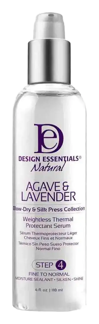 Design Essentials Agave And Lavender Weightless Thermal Protectant Serum