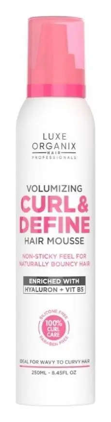 Luxe Organix Volumizing Curl & Define Hair Mousse