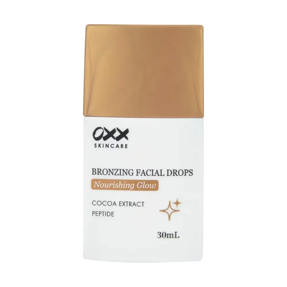 OXX Cosmetics Nourishing Glow Bronzing Facial Drops Cocoa Extract & Peptide