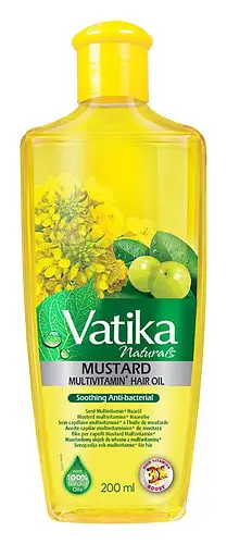Dabur Vatika Naturals Multivitamin Hair Oil Mustard