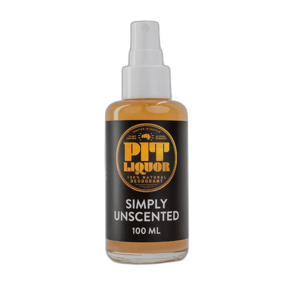 Pit Liquor Natural Deodorant Spray Simply Unscented