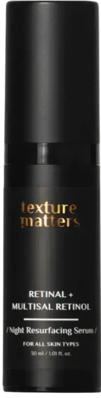 Texture Matters Retinal + Multisal Retinol Night Resurfacing Serum