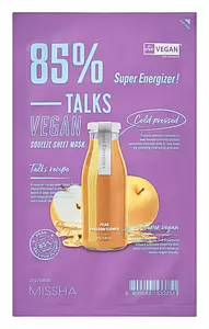 Missha Talks Vegan Squeeze Sheet Mask Super Energizer