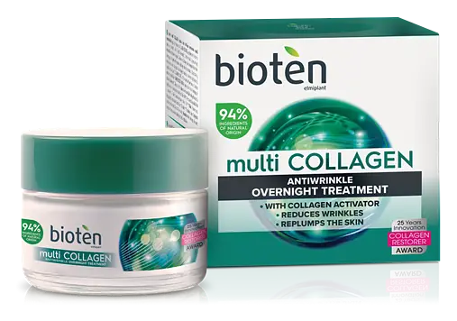 Bioten Multi Collagen Antiwrinkle Overnight Treatment