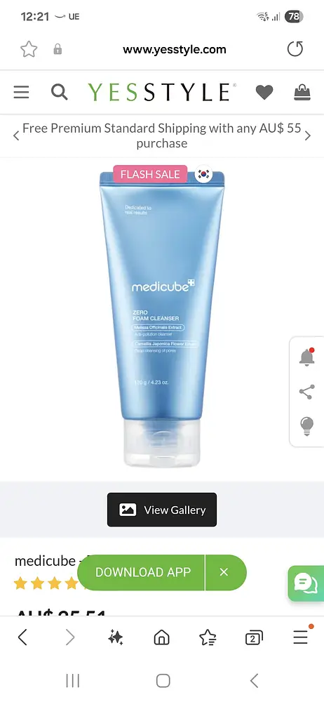 MediCube Zero foam cleanser