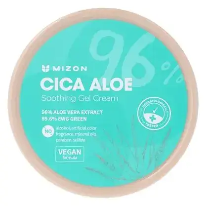 Mizon Cica Aloe 96% Soothing Gel Cream