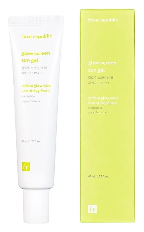 Face Republic Glow Screen Sun Gel SPF50+ PA++++