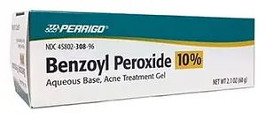Perrigo 10% Benzoyl Peroxide Acne Treatment Gel