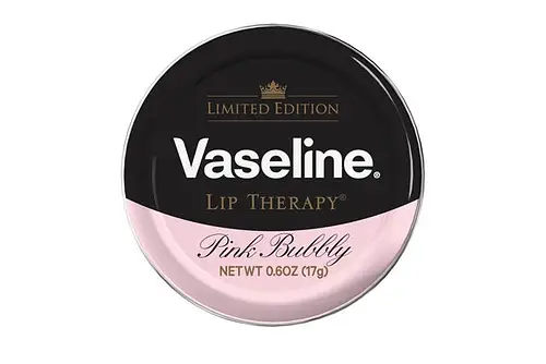 Vaseline Lip Therapy Tin Pink Bubbly