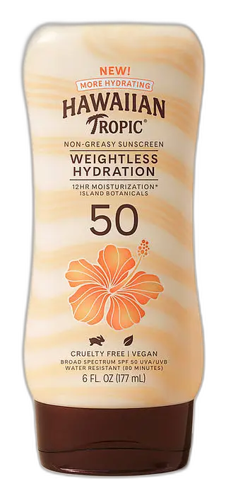 Hawaiian Tropic Weightless Hydration Sunscreen SPF 50