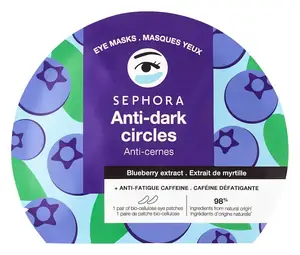 Sephora Collection Eye Mask Patches for Dark Circles + De-Puffing Blueberry