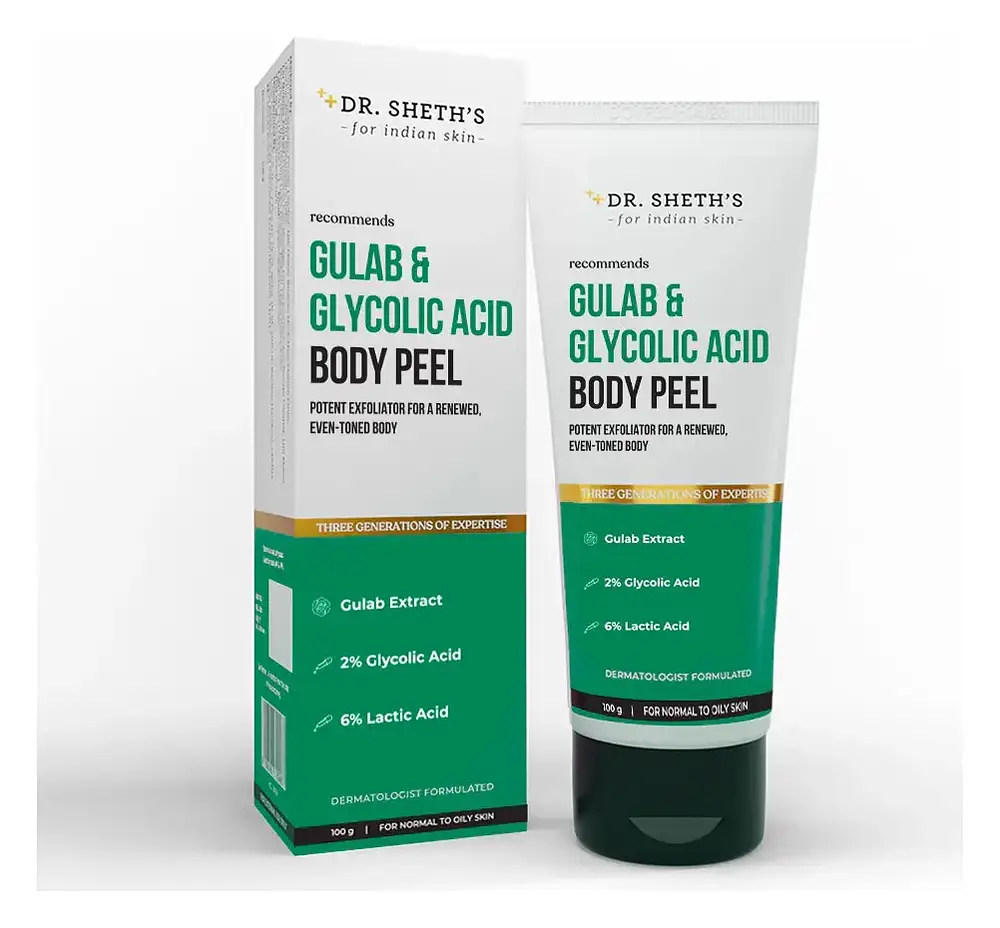 Dr. Sheth's Gulab & Glycolic Acid Body Peel