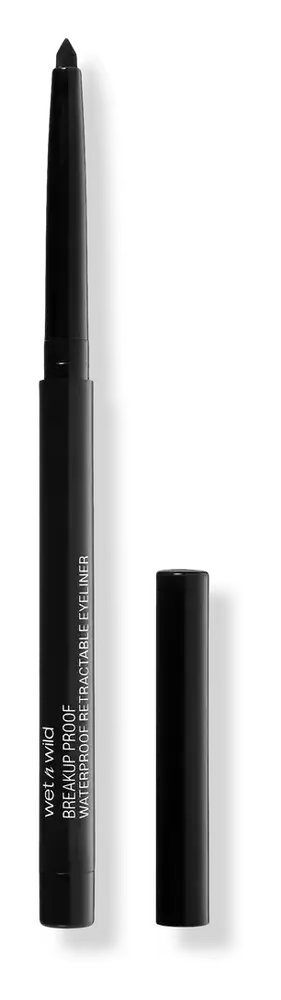 Wet n Wild Breakup Proof Waterproof Retractable Eyeliner Blackest Black