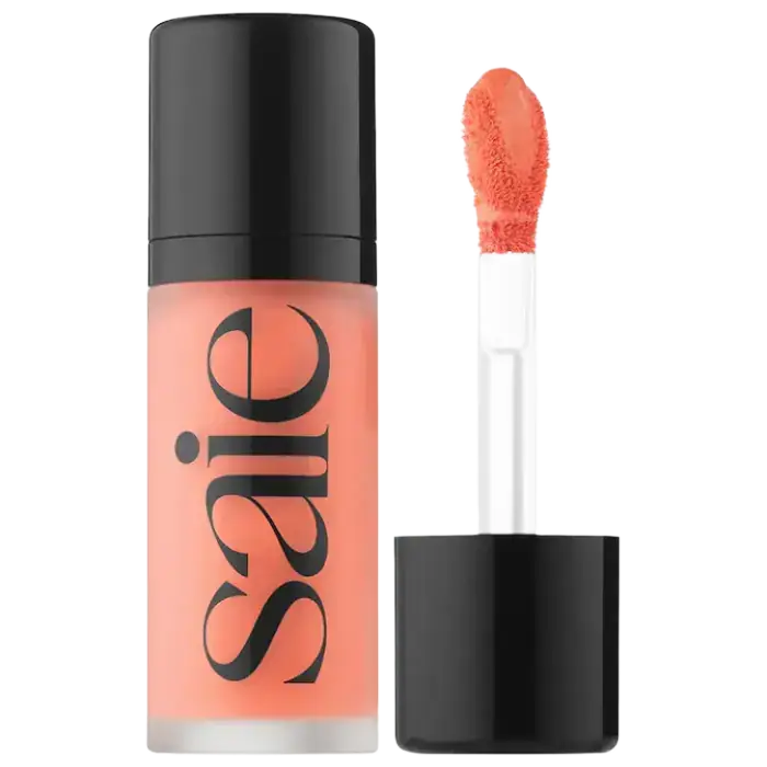 Saie Dew Blush Liquid Cheek Blush Hottie