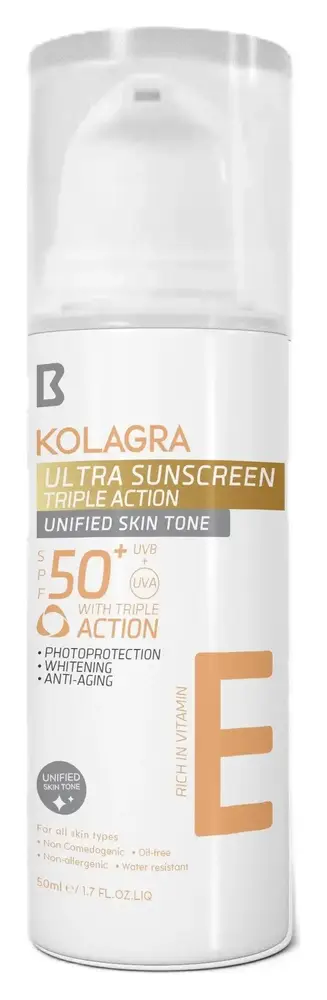 Kolagra Triple Action Ultra Sunscreen SPF 50+