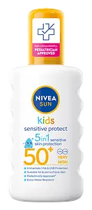 Nivea Kids Sensitive Protect Sun Spray SPF 50+ Europe