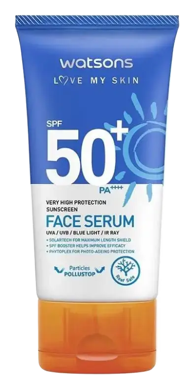 Watsons Very High Protection Sunscreen Face Serum SPF 50+