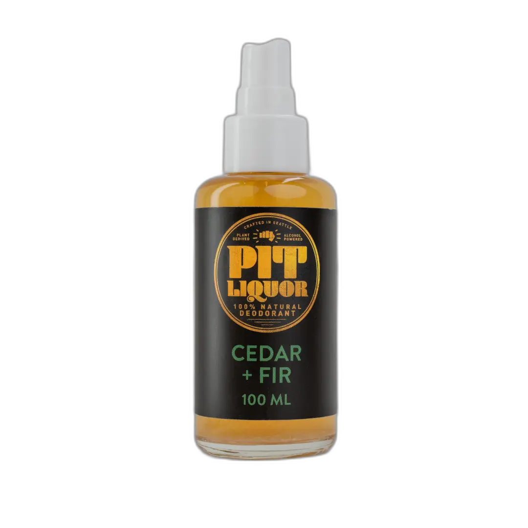 Pit Liquor Natural Deodorant Spray Cedar + Fir