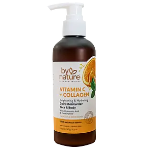 By Nature Vitamin C + Collagen Brightening & Hydrating Daily Moisturizer