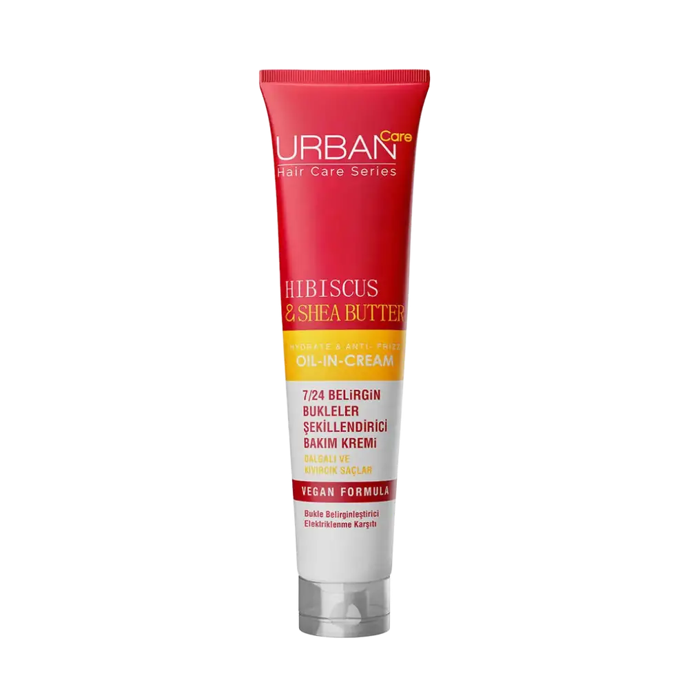 Urban Care Hibiscus & Shea Butter Hydrate & Anti-Frizz Oil-In-Cream
