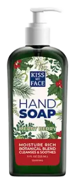 Kiss My Face Holiday Hand Soap Merry Berry