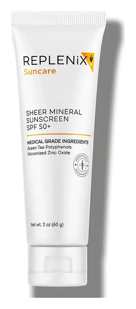 Replenix Sheer Mineral Face Sunscreen SPF 50+