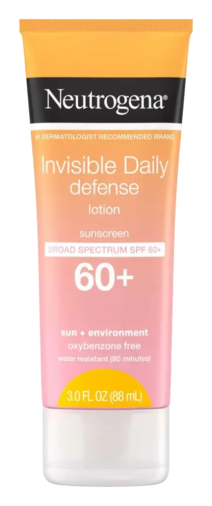 Neutrogena Invisible Daily Defense Sunscreen Lotion SPF 60+ With Fragrance