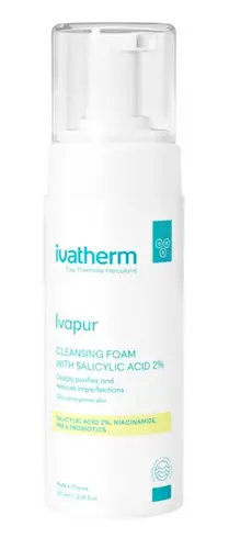 Ivatherm Ivapur Cleansing Foam With Salicylic Acid 2%