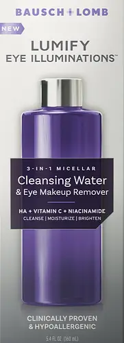 Bausch + Lomb Lundy + MICELLAR CLEANSING WATER & EYE MAKEUP REMOVER