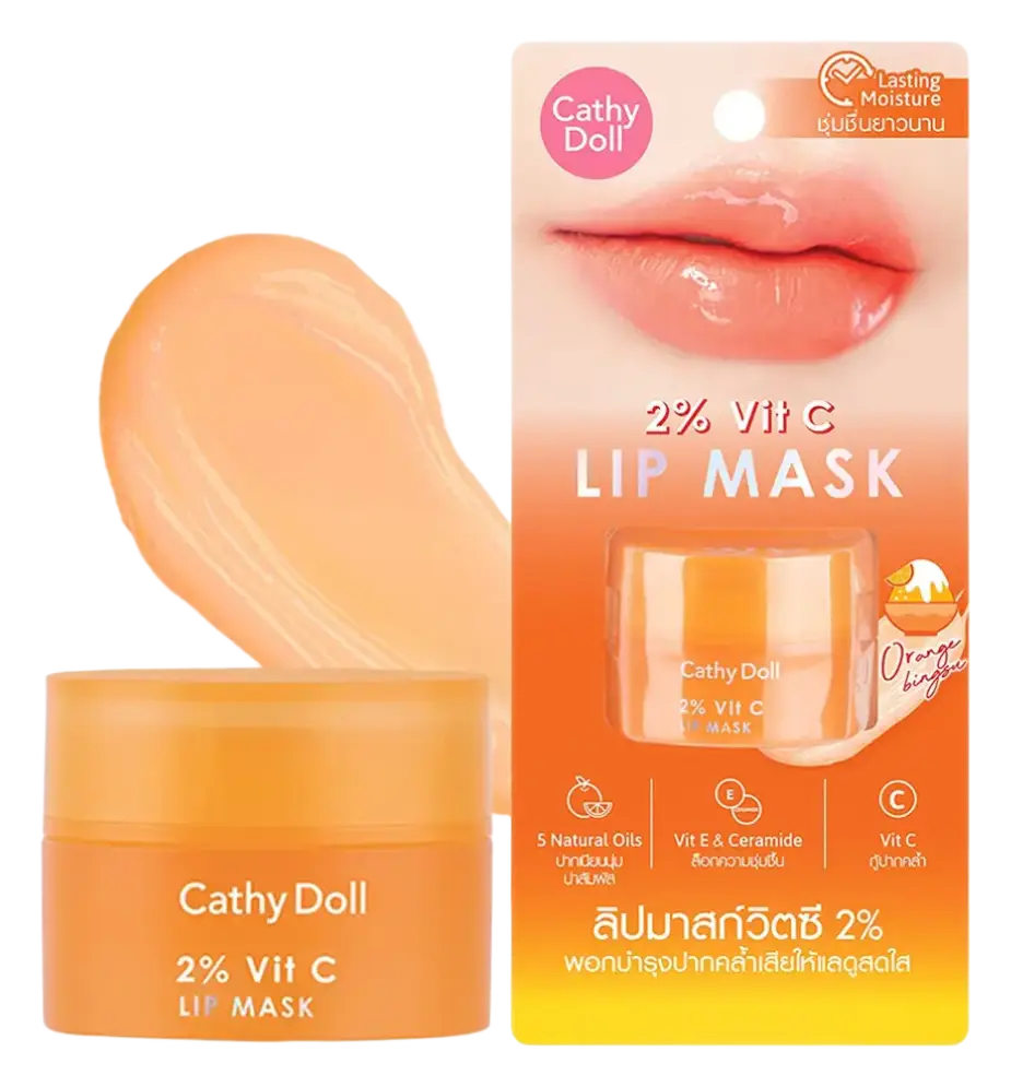 Cathy Doll 2% Vit C Lip Mask Orange Bingsu