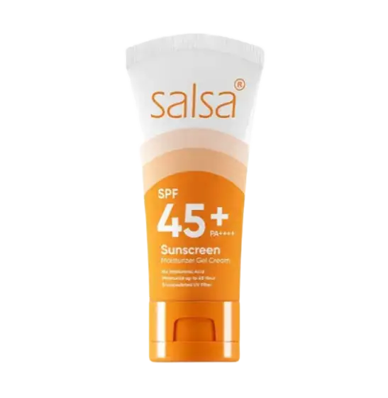 Salsa Cosmetics Sunscreen Moisturizer SPF 45+ Pa++++