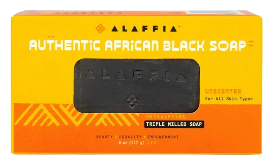Alaffia Authentic African Black Bar Soap