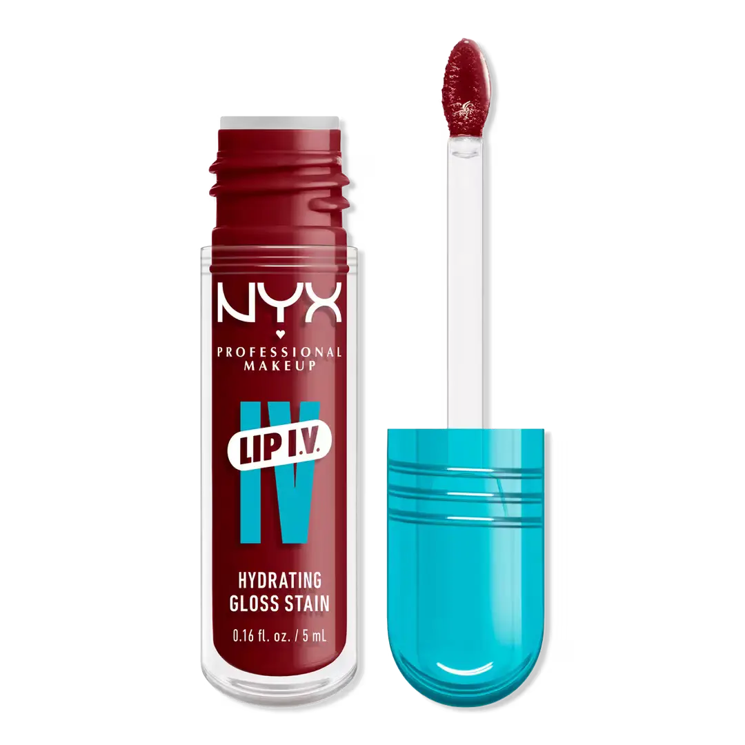 NYX Cosmetics Lip IV Hydrating Gloss Stain 13 Cranberry Splash