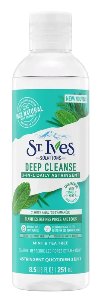 St. Ives Deep Cleanse 3-in-1 Daily Astringent