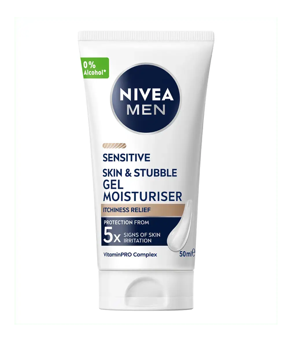 Nivea Men Sensitive Skin & Stubble Gel Moisturiser UK