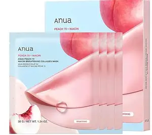 Anua Peach 70 Niacin Brightening Collagen Mask
