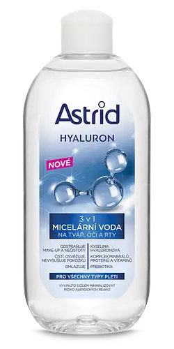 Astrid Hyaluron 3 V 1 Micelárni Voda