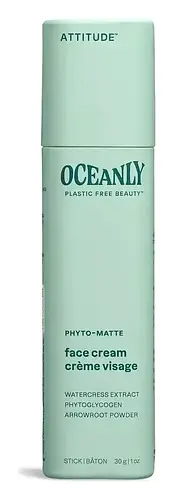 ATTITUDE Oceanly Solid Matifying Face Cream for Combination Skin