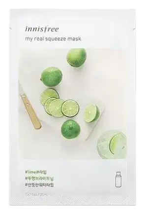 innisfree My Real Squeeze Mask Lime